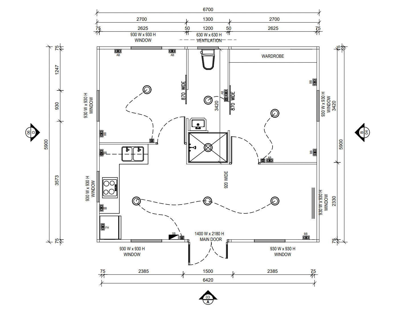 20ft 240 Series Australia Certified with Gable Roof
